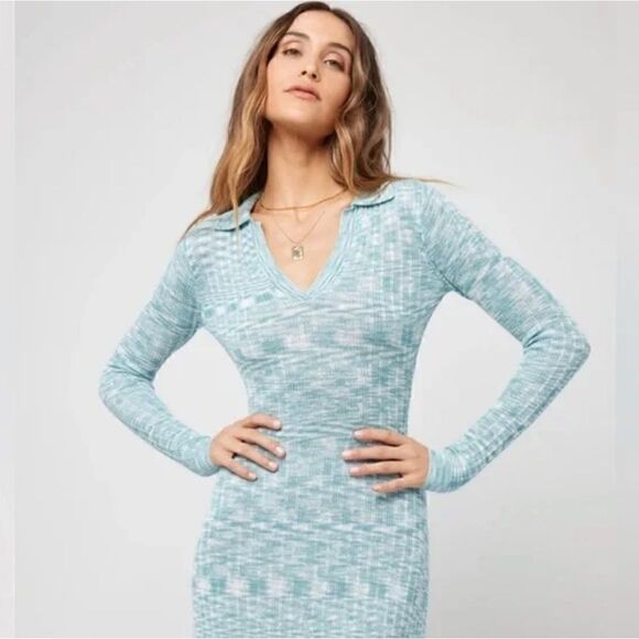 NWT L SPACE aria knit dress XS - Picture 2 of 5